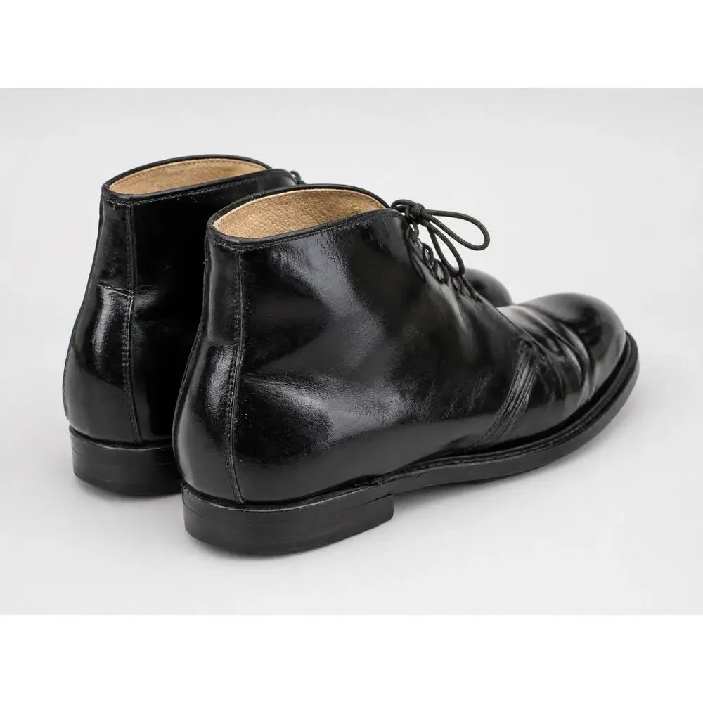 Vintage 1970s Thorogood Enamel Chukka Boots Style 1255 SIZE 10 D USA